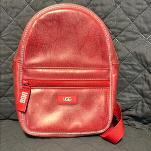 UGG Vibrant Red Backpack